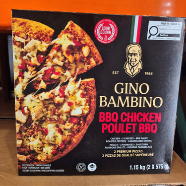 Gino Bambino BBQ Chicken Pizza - 2 x 575 Grams